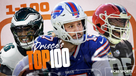 A 2025 -ös ProcC NFL 100 legjobb játékos: Saquon Barkley feltöri az első öt, öt másik RB -t az 50 -ös top; 4 QB a top 10 -ben