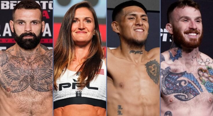 Az UFC veteránjai versenyben vannak az MMA boksz akcióban és a Bareknuckle július 27 -től 27 -ig