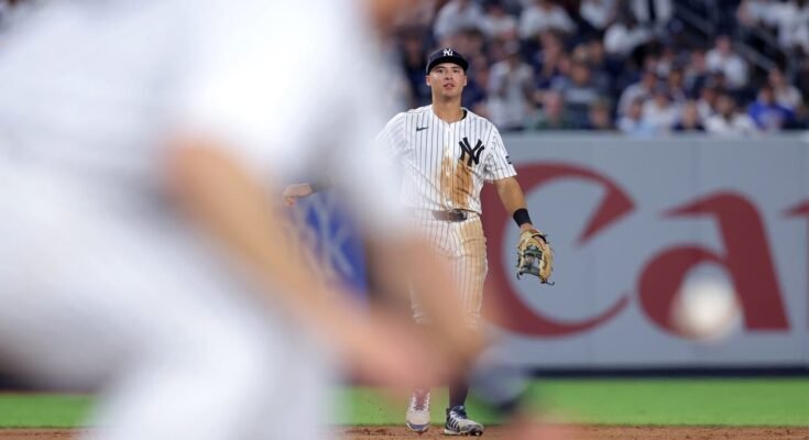Aaron Boone a kritikus Yankees -ből Anthony Volpe ellen, a játék után két hibával a polcok ellen