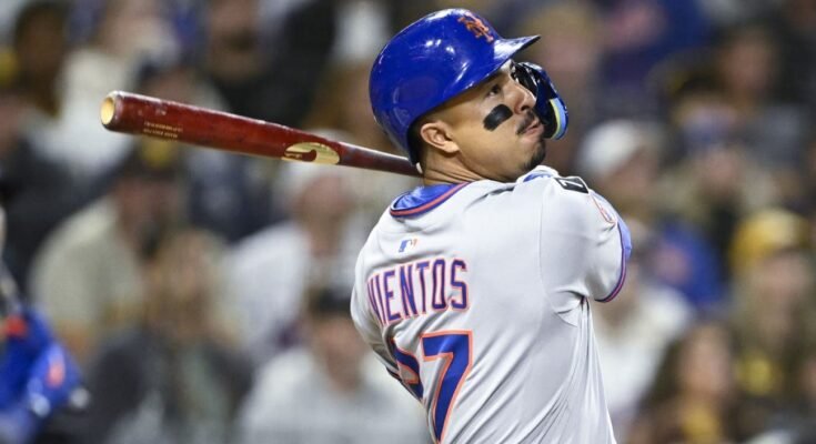 Mets Mark a Big Slam Crutth és Padres között jön, "jobban érzi magát a tányéron"