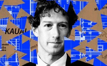 Mark Zuckerberg kiterjeszti a titkos Hawaii -vegyületét. Ennek egy része a temető tetején található