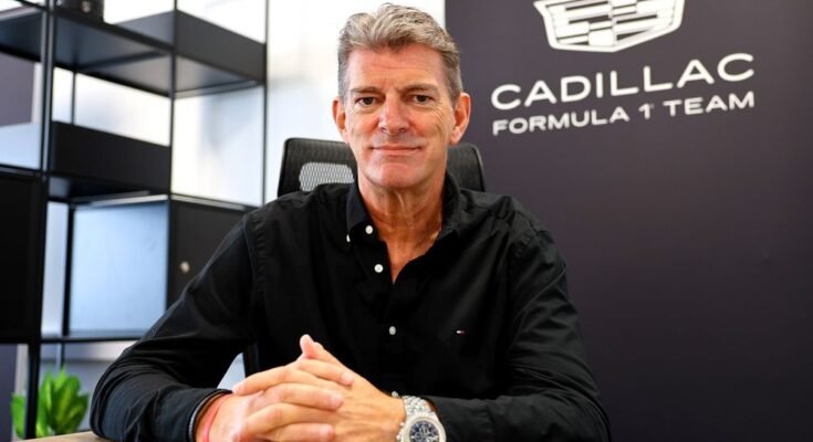 Graeme Lowdon, a Cadillac F1 csapat igazgatója