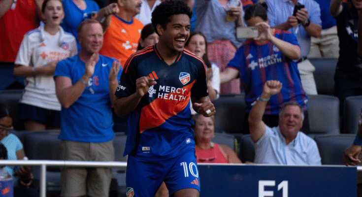 Hogy az Evander FC Cincinnati "varázslat" hatalma: "" Amikor Brazíliából származik, sok elvárás van ""