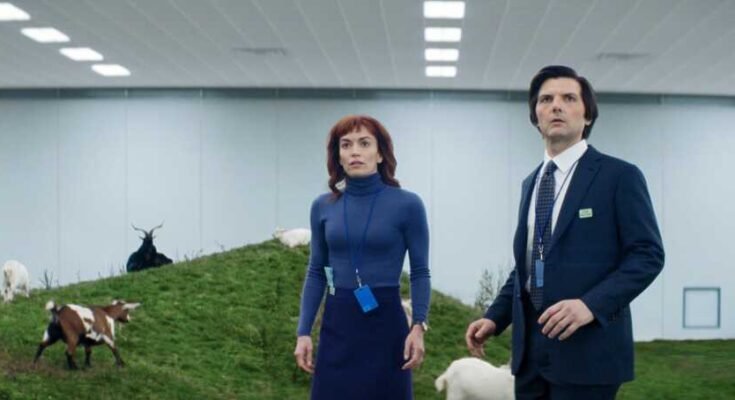 Britt Alsó és Adam Scott kompenzációban. A kettőt kedden jelölték az Emmys számára.