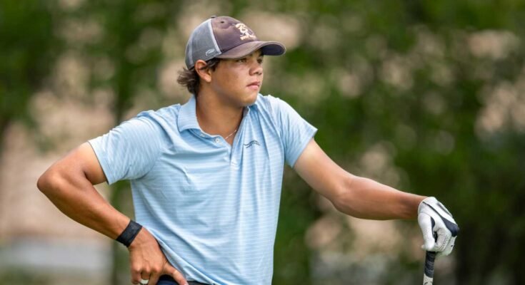 Az amerikai junior történet: Charlie Woods több Sons Pga Tour között; A Lefty átvétele a tetején