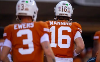 A Texas WR vitát kelti Arch Manning -szel a Quinn Ewers elleni megjegyzések ellen