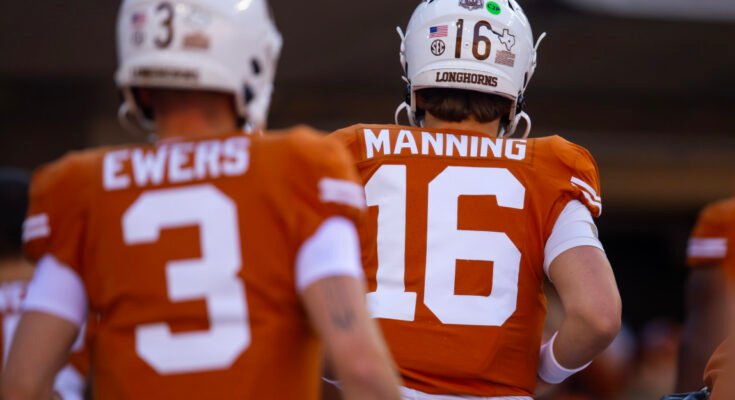 A Texas WR vitát kelti Arch Manning -szel a Quinn Ewers elleni megjegyzések ellen