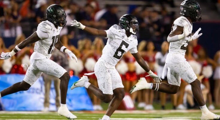 Az Oregon Ducks másodlagos fordulófeje a 2025 -ös vidéken belép