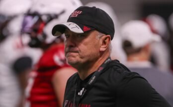A Texas Tech Football Top 5 csatahely az első scrum után