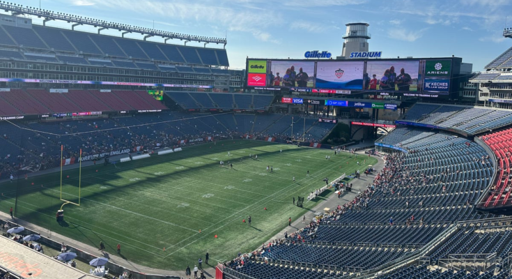 9 Patriots edzőtábor -megfigyelések a stadion gyakorlatáról