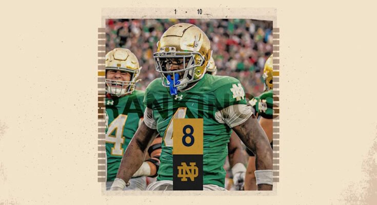 A Notre Dame -nak megismétlődik a Pretender összes külső jele a címben ebben a szezonban. (Grant Thomas / Yahoo Sports)