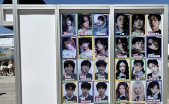 k-pop idols downtown LA