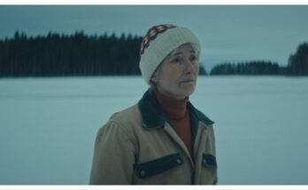 Emma Thompson a Téli Holtban, a 66 -os akció -jeleneteket fordítva