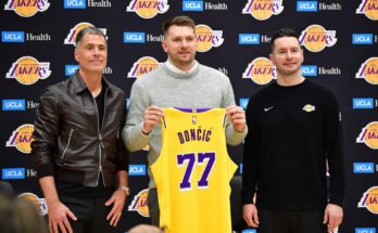 Rob Pelinka ígéretet tesz a Lakers rajongói számára a Luka Doncic News után