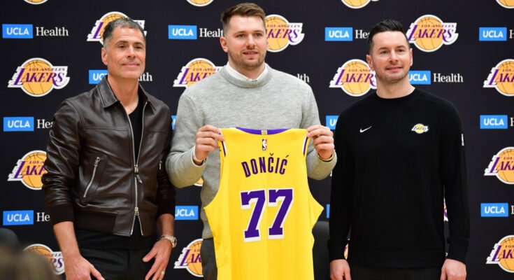 Rob Pelinka ígéretet tesz a Lakers rajongói számára a Luka Doncic News után