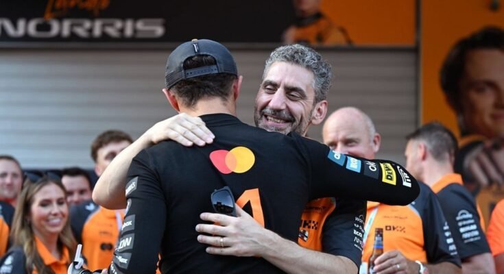 Lando Norris, McLaren, Andrea Stella, McLaren