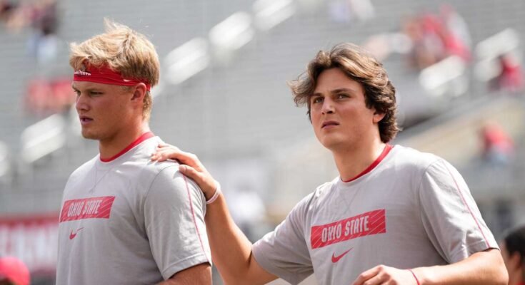 Az Ohio State QB verseny Julian Sayin és Lincoln Kienholz között túl közel áll a híváshoz